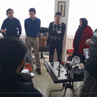 کارگاه تخصصی دو روزه با عنوان "اصول اندازه گیریهای اپتیکی"<br>با همکاری شرکت تجهیزات پیشرفته الکترواپتیک پارس (مرکز رشد دانشگاه الزهرا، اسفند ماه 1396)