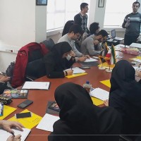 کارگاه تخصصی دو روزه با عنوان "اصول اندازه گیریهای اپتیکی"<br>با همکاری شرکت تجهیزات پیشرفته الکترواپتیک پارس (مرکز رشد دانشگاه الزهرا، اسفند ماه 1396)